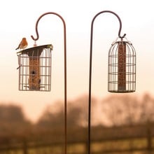 Shepherd's Crook Rust Finish Hanging Hooks - 5 Pack Shepherd's Crook Rust Finish Hanging Hooks - 5 Pack