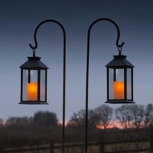 Shepherd's Crooks Black Finish Hanging Hook - 5 Pack