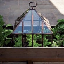 Square Copper Victorian Cloche Square Copper Victorian Cloche