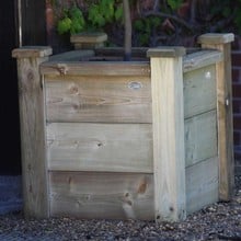 Square Wooden Planters