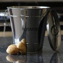 Stainless Steel Potato Storage Pail