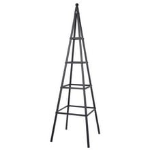 Steel Pyramid Obelisks - Matt Black