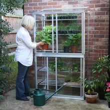 Superior Lean-To Double Mini Greenhouse