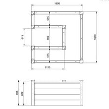 Superior Raised Bed 4 Tier U Shape - Bespoke Design Superior Raised Bed 4 Tier U Shape - Bespoke Design