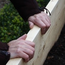 Superior Raised Bed Planks with brackets