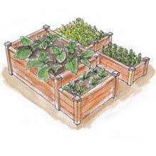 Superior Raised Beds Multi Tier - Bespoke Design