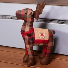 Tartan Reindeer by Gisela Graham