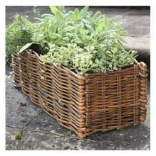 Window Box Planter and Willow Surround