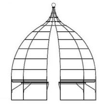 Wire Gazebo with Integral Seating-Bespoke Design