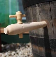 Wooden Water Butt Tap