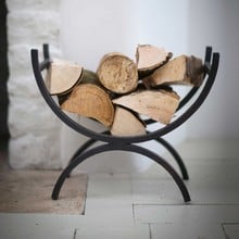 Wrought Iron Log Holder