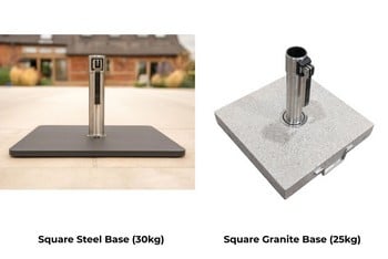 3m Parasol Meadow Green