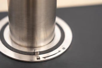 Balcony Parasol in Stone Colour 2.1m x 1.3m