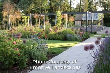 Contemporary Pergola Walkway