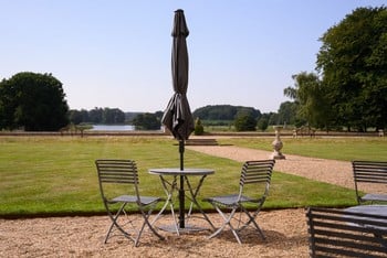 Darsham Bistro Table Set & 2 Chairs (Design B) - Hand Etched