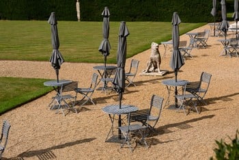 Darsham Bistro Table Set & 2 Chairs (Design B) - Hand Etched