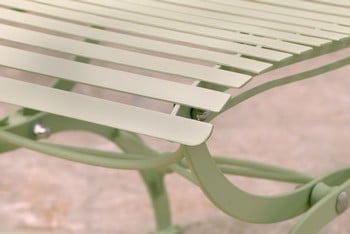 Darsham Dining Table Set & 4 Chairs (Design A) - Lichen Green