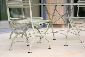 Darsham Dining Table Set & 4 Chairs (Design A) - Lichen Green