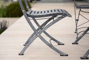 Darsham Dining Table Set & 4 Chairs (Design B) - Hand Etched