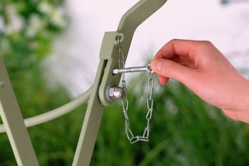 Darsham Dining Table Set & 4 Chairs (Design B) - Lichen Green