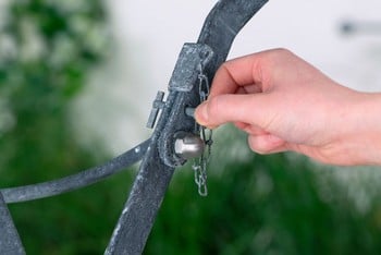 Darsham Folding Round Dining Table Hand Etched