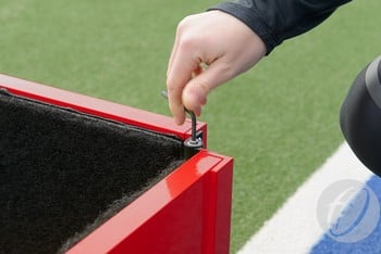 Folding Hockey Target Board