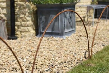 Harrod Border Hoops (Rust) Harrod Border Hoops (Rust)