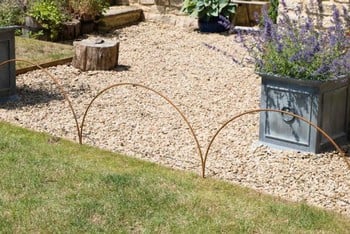 Harrod Border Hoops (Rust) Harrod Border Hoops (Rust)