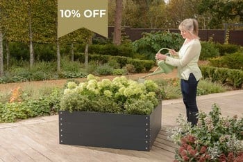 Harrod Standard Metal Raised Beds - Anthracite Grey