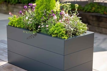 Harrod Superior Metal Raised Beds - Anthracite Grey