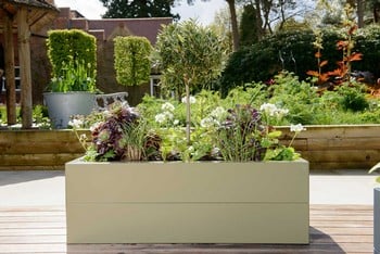 Harrod Superior Metal Raised Beds - Heritage Green