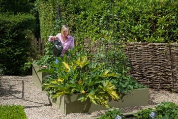 Harrod Superior Metal Raised Beds - Heritage Green