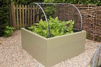 Harrod Superior Metal Raised Beds - Heritage Green