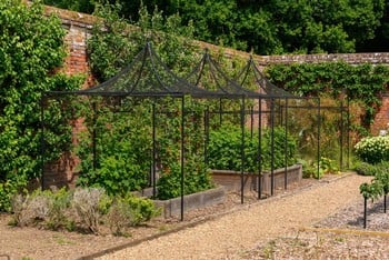 Peak Roof Steel Fruit Cage