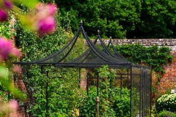 Peak Roof Steel Fruit Cage