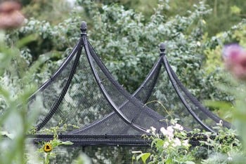 Peak Roof Steel Fruit Cage