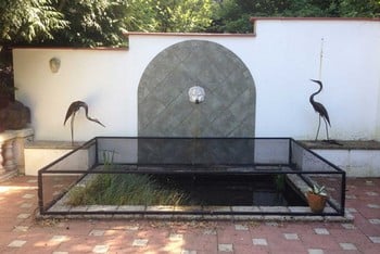 Raised Steel Pond Cover