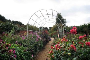 Roman Garden Pergolas in Silk Grey