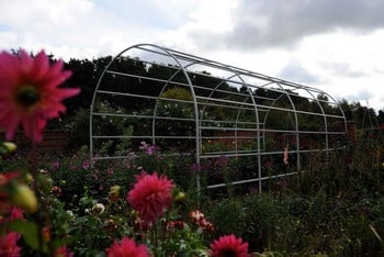 Roman Garden Pergolas in Silk Grey