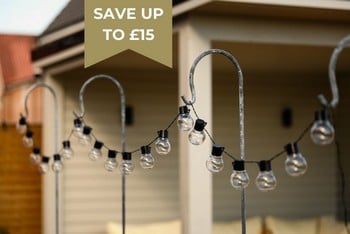 Shepherd's Crooks - Etched Finish Hanging Hook - Pack of 6 Shepherd's Crooks - Etched Finish Hanging Hook - Pack of 6