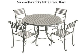 Southwold 1.3m Round Dining Table Sets