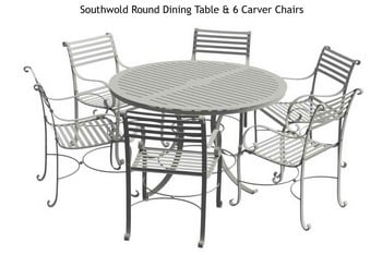 Southwold 1.3m Round Dining Table Sets