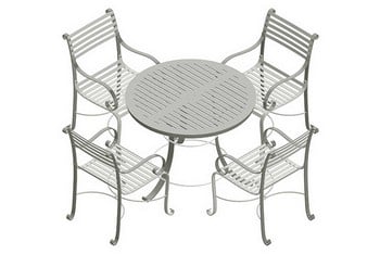 Southwold 1m Round Dining Table Sets