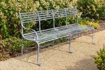 Southwold Garden Bench 4 Seater (with back)