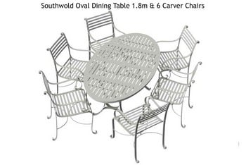 Southwold Oval Dining Table 1.8m