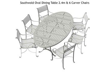 Southwold Oval Dining Table 2.4m