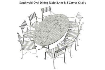 Southwold Oval Dining Table 2.4m