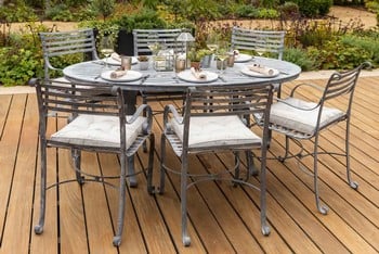 Southwold Oval Dining Table Sets 1.8m