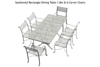 Southwold Rectangle Dining Table 1.8m