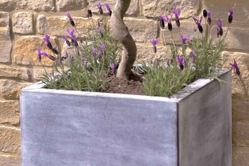 Southwold Square Metal Planter